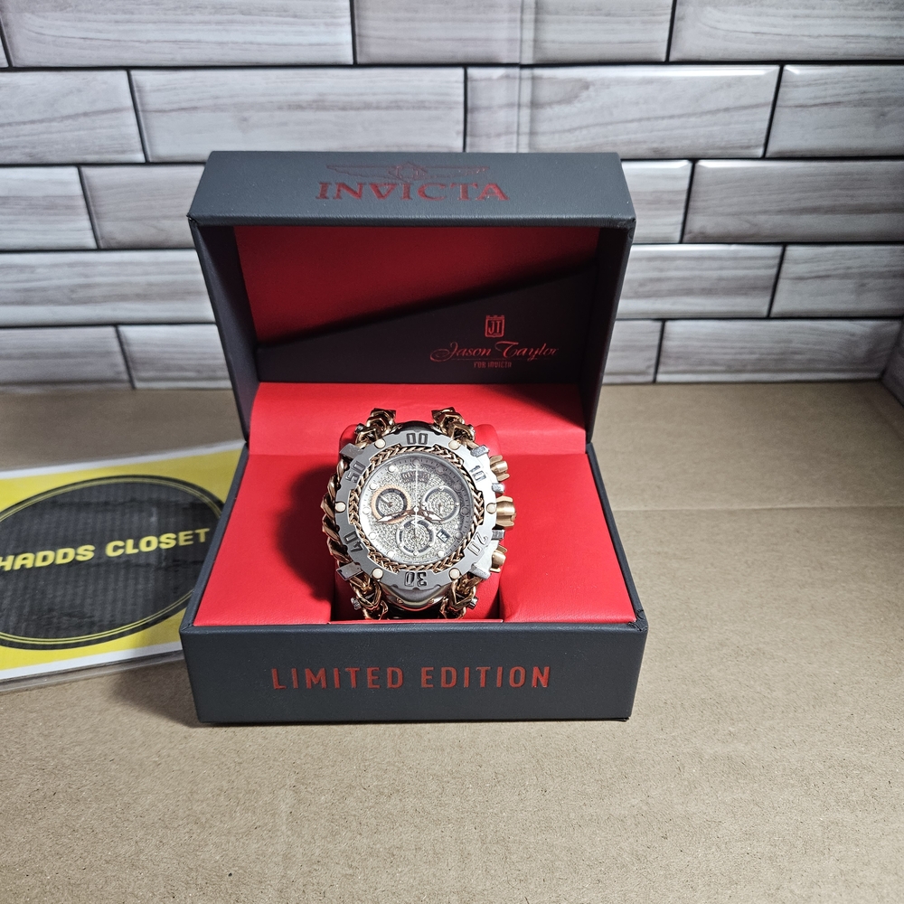 Invicta Gladiator 1.18 Carat Diamond Swiss Ronda Z60 Caliber Men's Watch - 55.25